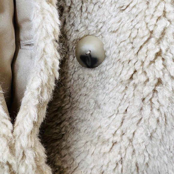 VINCE‎ Women's Textured Faux Fur Jacket Size Medium NEW - Picture 2 of 10